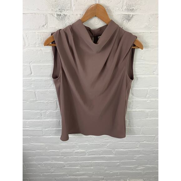 Aritzia Mauve Sleeveless Blouse - Picture 1 of 5